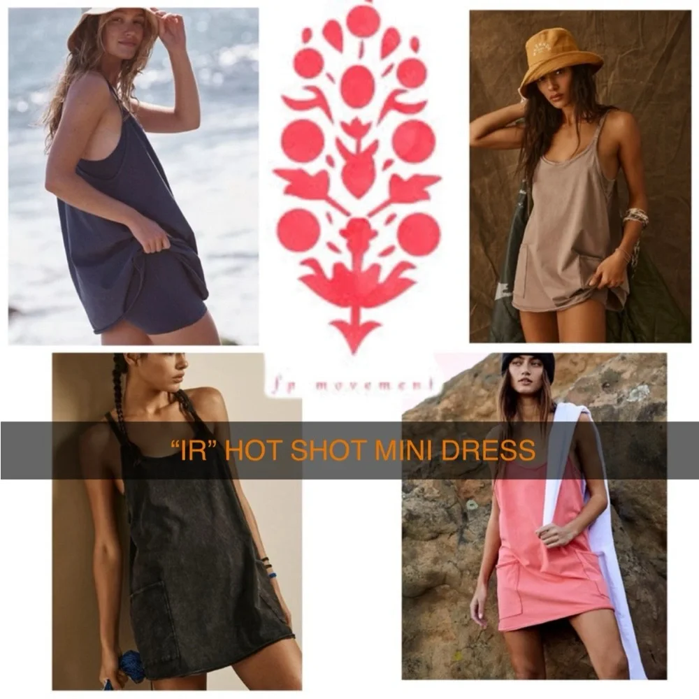 “IR” FP Movement Hot Shot mini dress